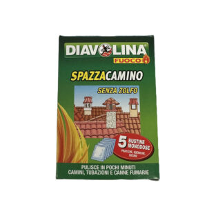 Diavolina čiščenje kamina