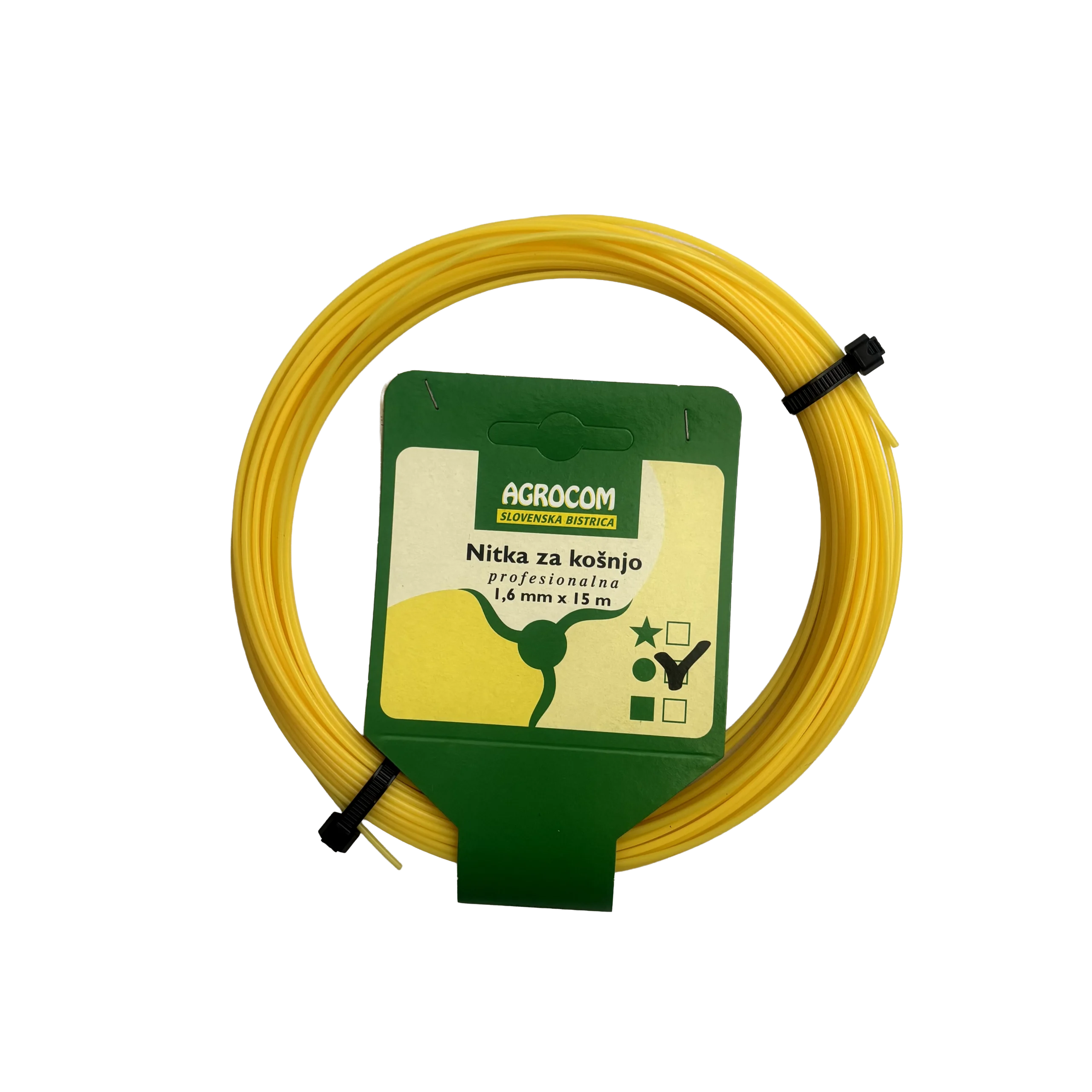 Nitka za košnjo 1,6 mm x 15 m